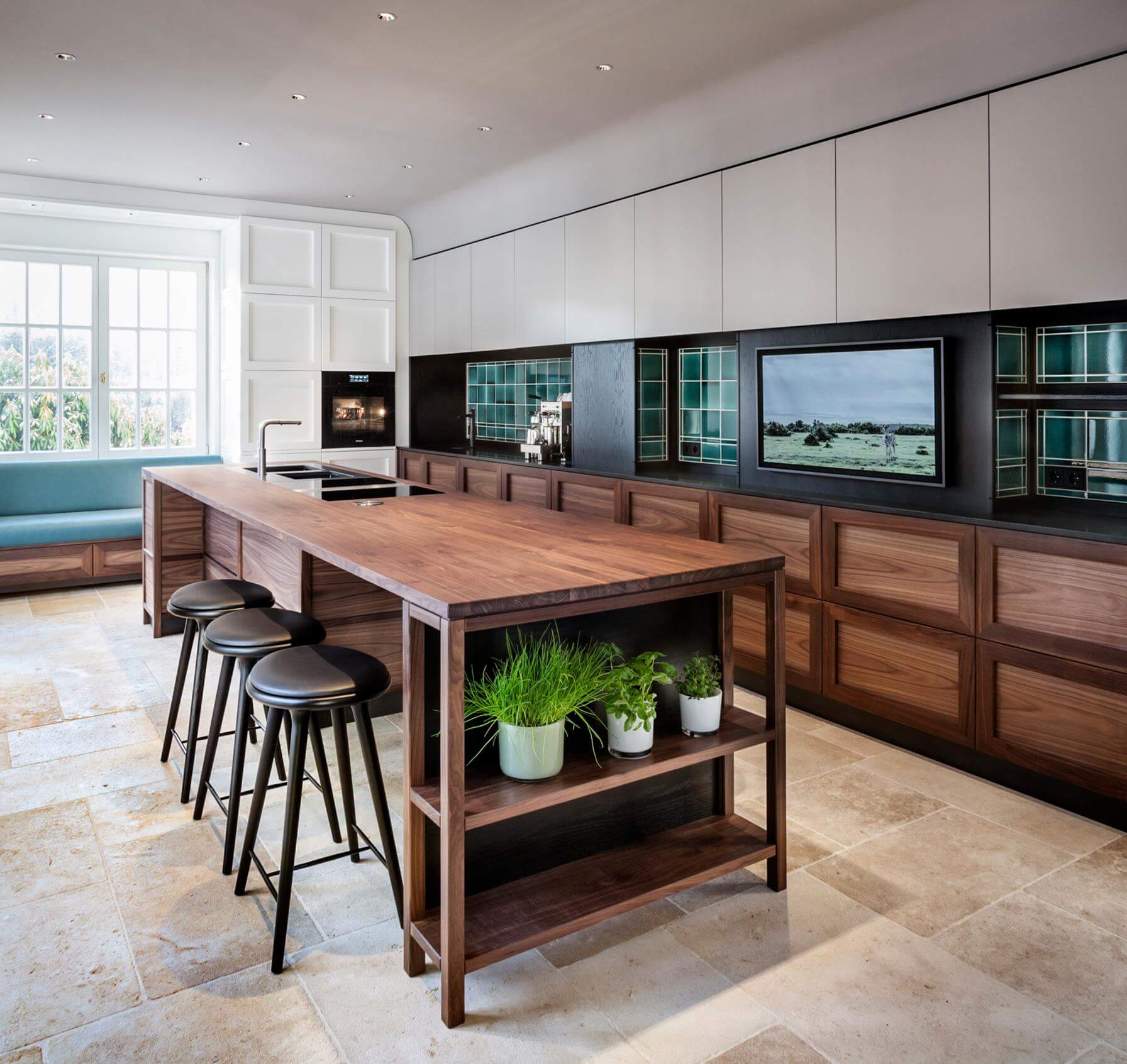 luxus küche formwände interior design private jugendstil villa lüneburg