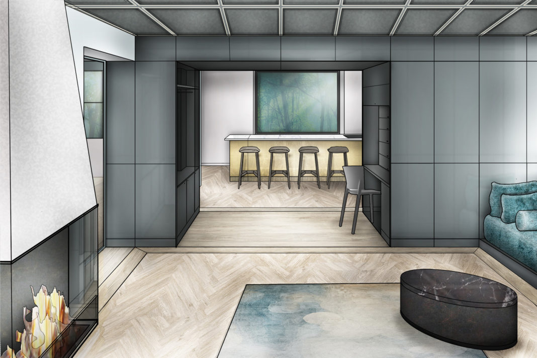bar und barhocker innenarchitektur projekt villa lüneburg design von fornwände